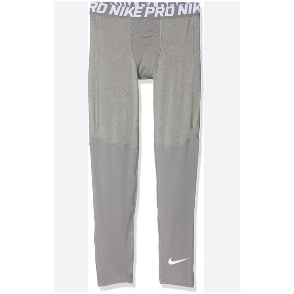 Nike Kids Gray Dri-FIT Pro Tights Leggins Casual Athletic Activewear  Sz XS - Picture 13 of 16
